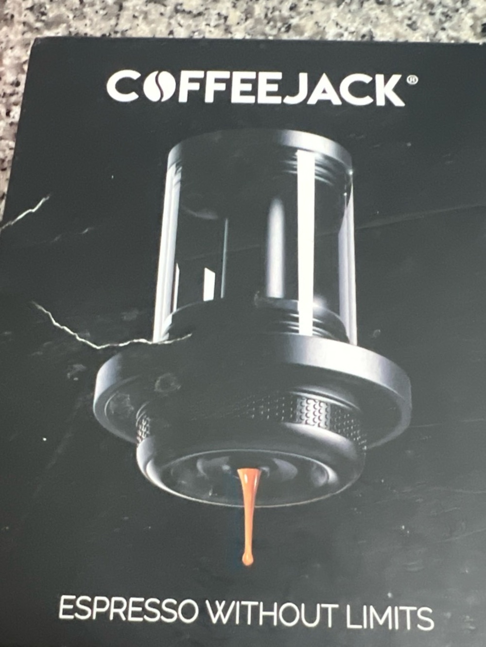 CoffeeJack Coffee Jack Portable Espresso Machine Maker- New ~ Open Box